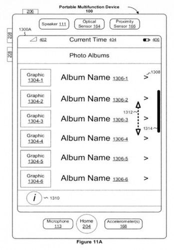 Apple patentuje znikający pasek przewijania. Pozwy jutro czy za tydzień? 2