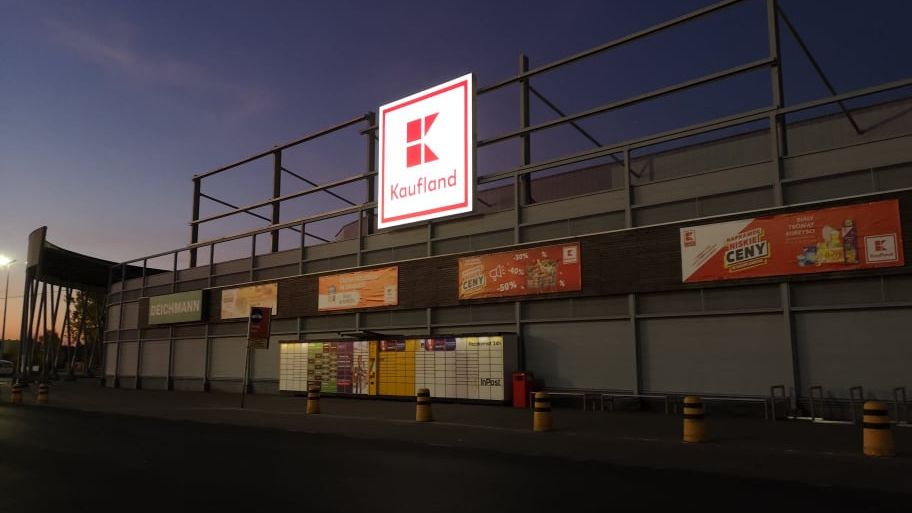 Kaufland przy ul. Orkana w Lublinie