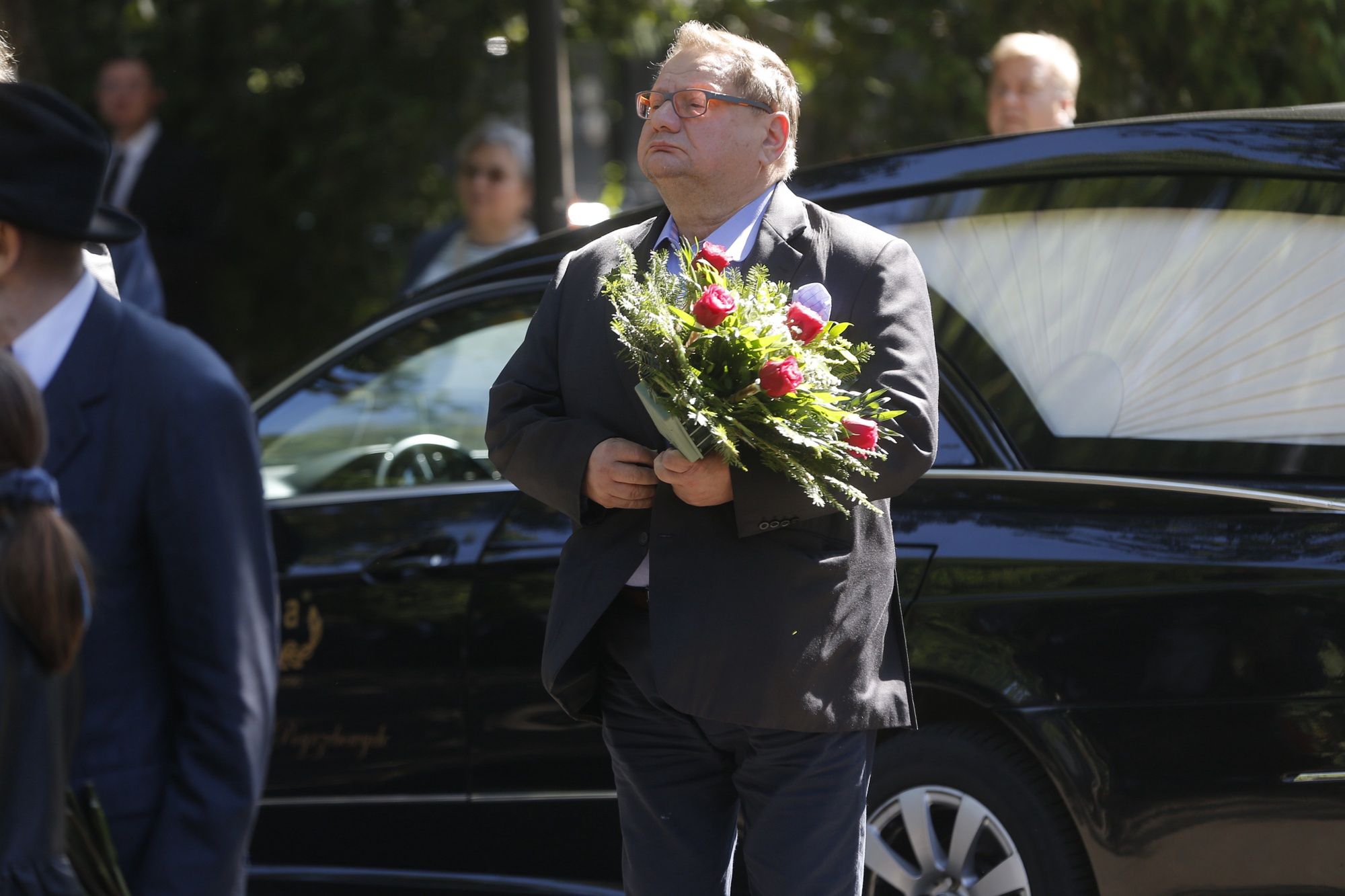 Restauratora żegnali znani przyjaciele, na uroczystości pojawił się Ryszard Kalisz fot. AKPA