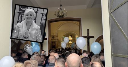 Tłumy na pogrzebie polskiej milionerki. Kościół zapełniły balony