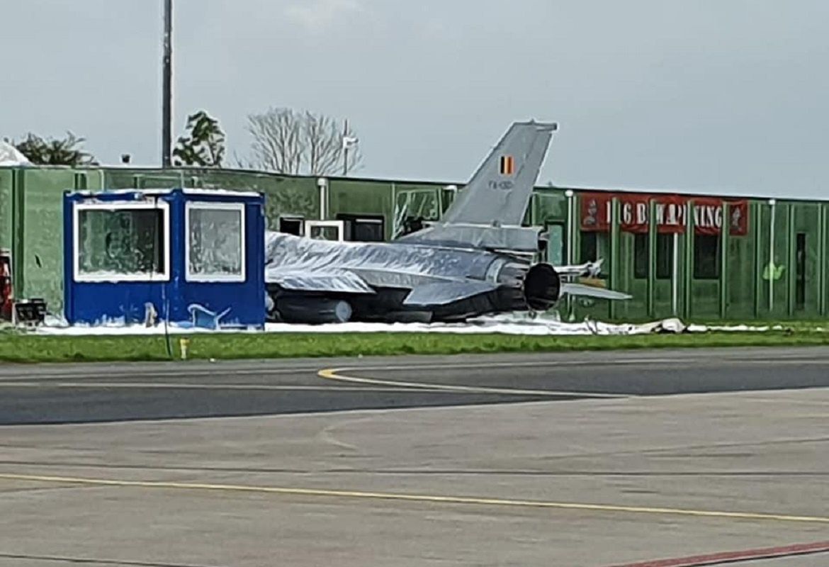 Usłyszeli wielki huk. Myśliwiec F-16 uderzył w budynek w Holandii