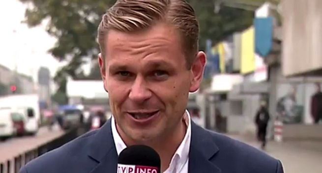 Dziennikarz TVP Łukasz Sitek skazany na więzienie w zawieszeniu za znieważenie policjanta i sokistów
