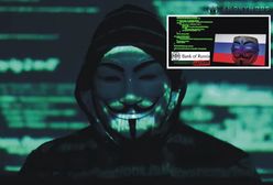 Hakerzy z Anonymous uderzyli w Bank Rosji. "Tajne umowy"
