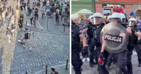 Bijatyka kibiców we Wrocławiu. Tusk komentuje: zero tolerancji