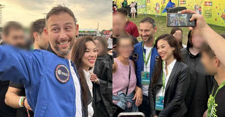 TYLKO NA PUDELKU: Sławosz Uznański-Wiśniewski wraz z żoną zostali powitani z honorami na festiwalu w Łodzi. Otoczył ich TŁUM wielbicieli