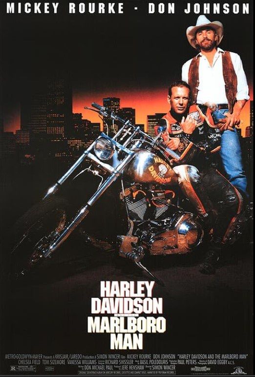"Harley Davidson i Marlboro Man"