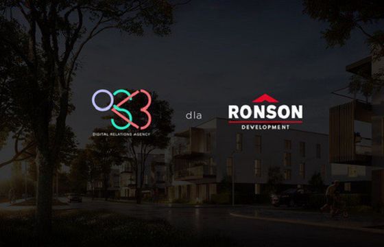 Agencja oS3 dla Ronson Development