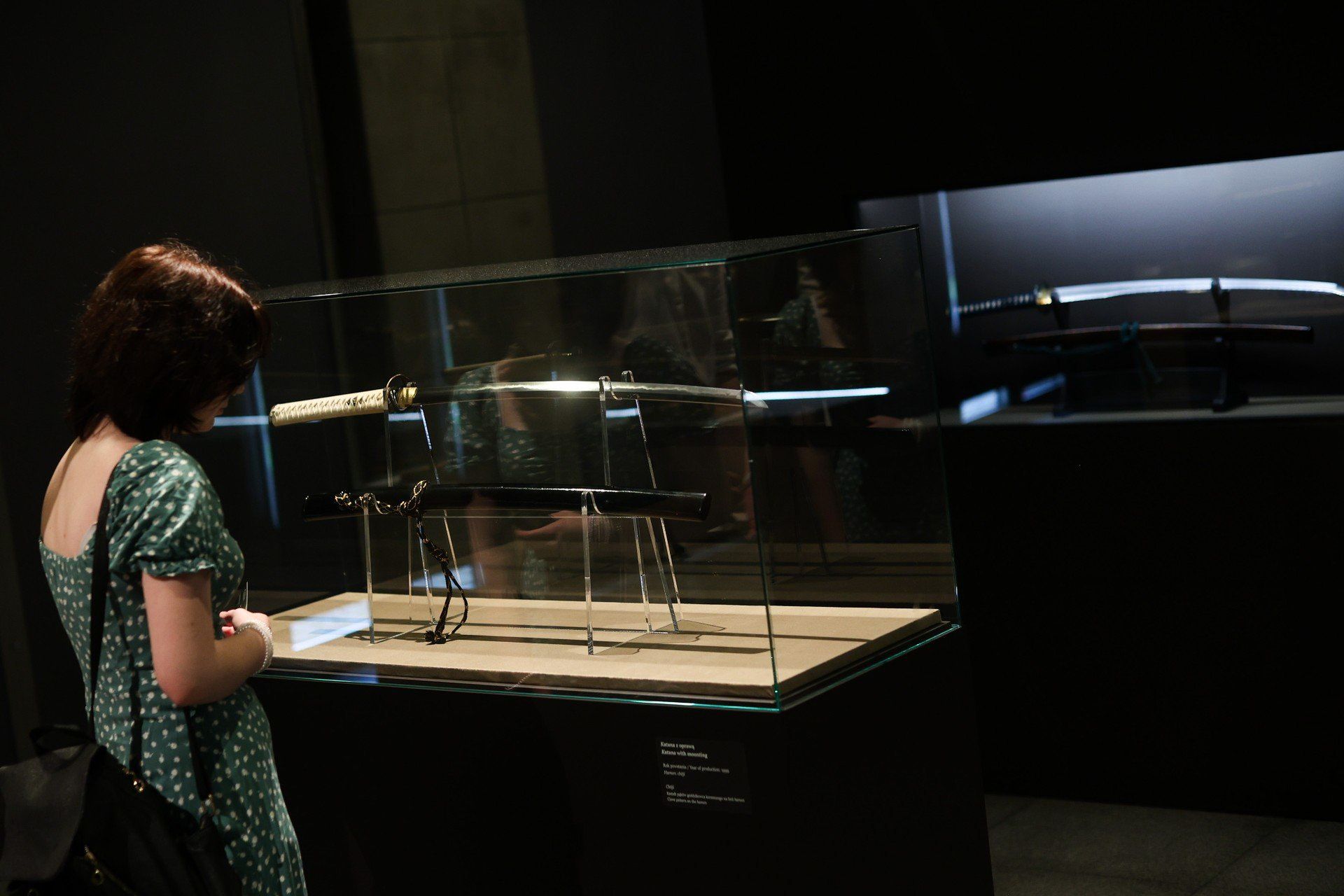 Japońskie miecze na wystawie w muzeum Manggha