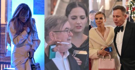 Kulisy urodzinowej gali Polsatu: Edward Miszczak z Anną Cieślak, Izabela Janachowska z mężem i bentleyem, zmarznięta Joanna Przetakiewicz (ZDJĘCIA)