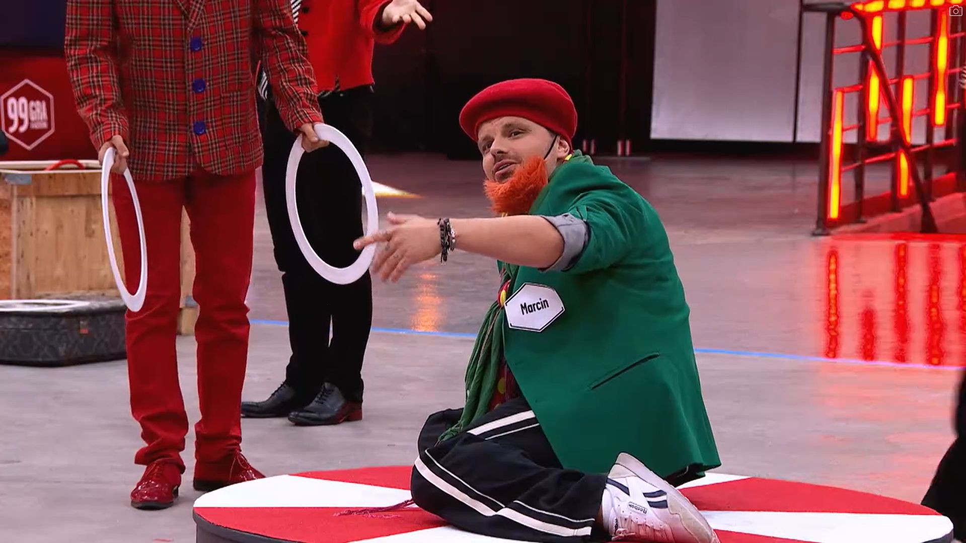 Marcin Hakiel zaskoczył w "99 - gra o wszystko"