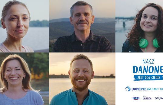 Historie pracowników w nowej wizerunkowej kampanii ,,Nasz Danone jest dla Ciebie” (wideo)