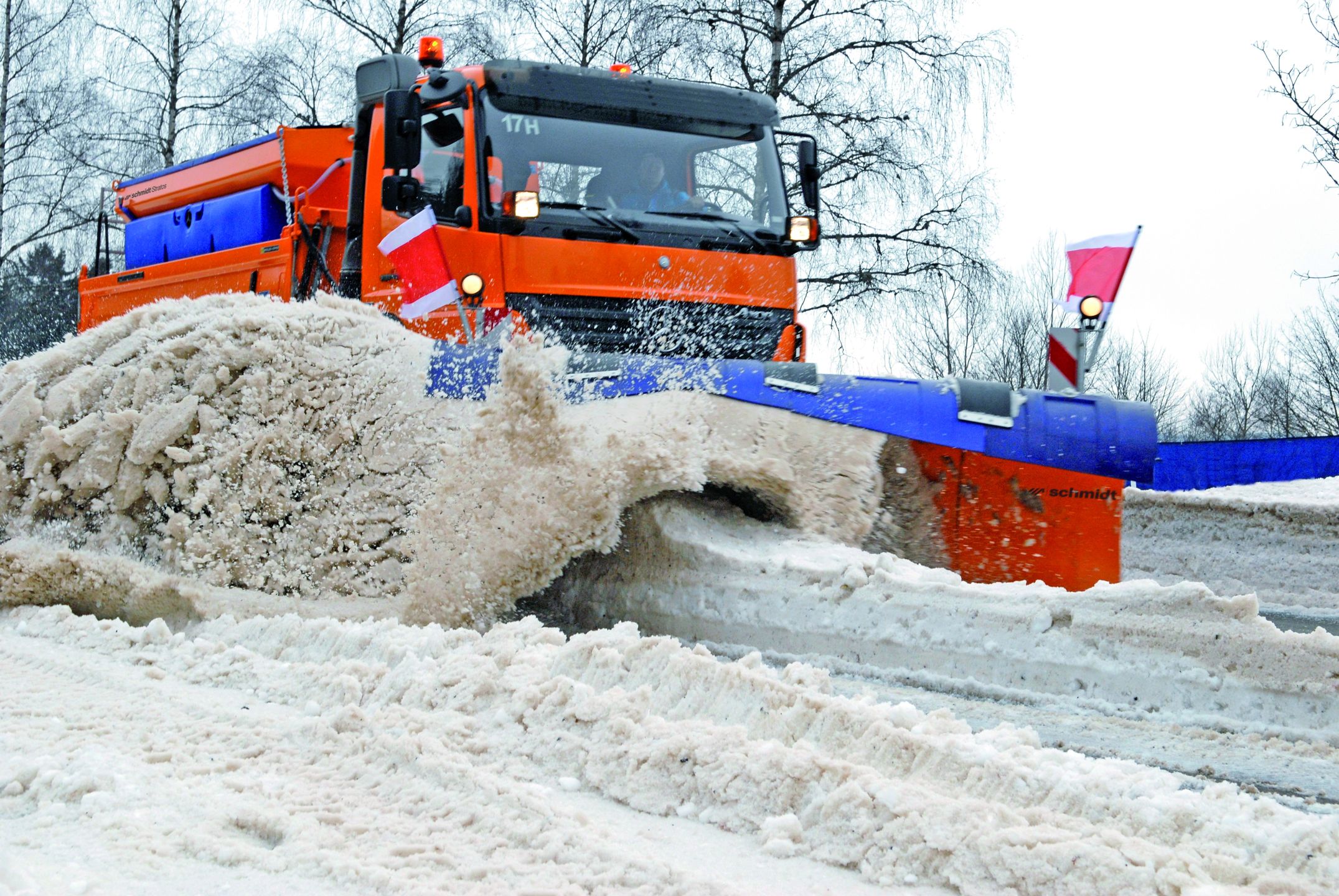 pług odśnieżający Schmidt Tarron
