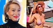 Paulina Smaszcz w BIKINI moczy stópki w basenie. "Gdy ona idzie plażą, WSZYSCY O NIEJ MARZĄ..." (FOTO)