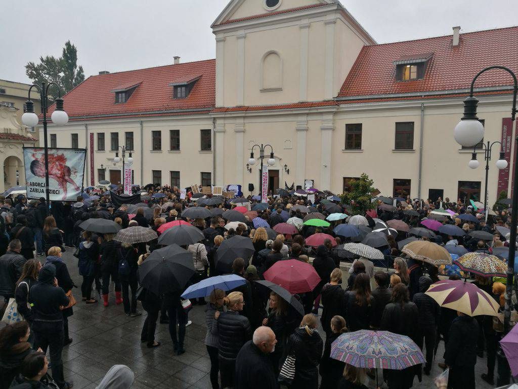 czarny protest lublin