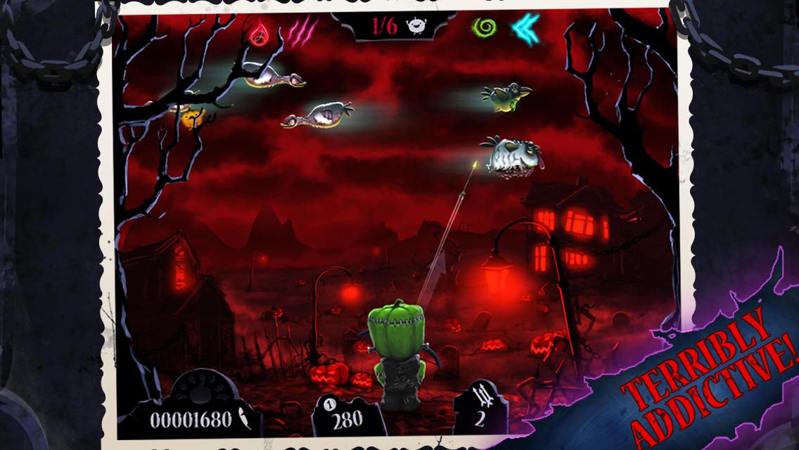 Aplikacja Dnia: Shoot The Zombirds za darmo tuż przed Halloween! 2