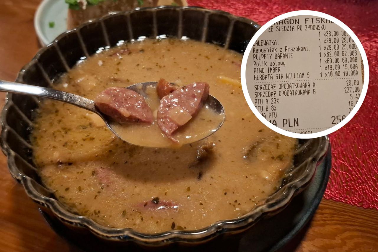 Odwiedziłam restaurację po "Kuchennych rewolucjach" Magdy Gessler. W menu zupa, którą zajadali się łódzcy robotnicy