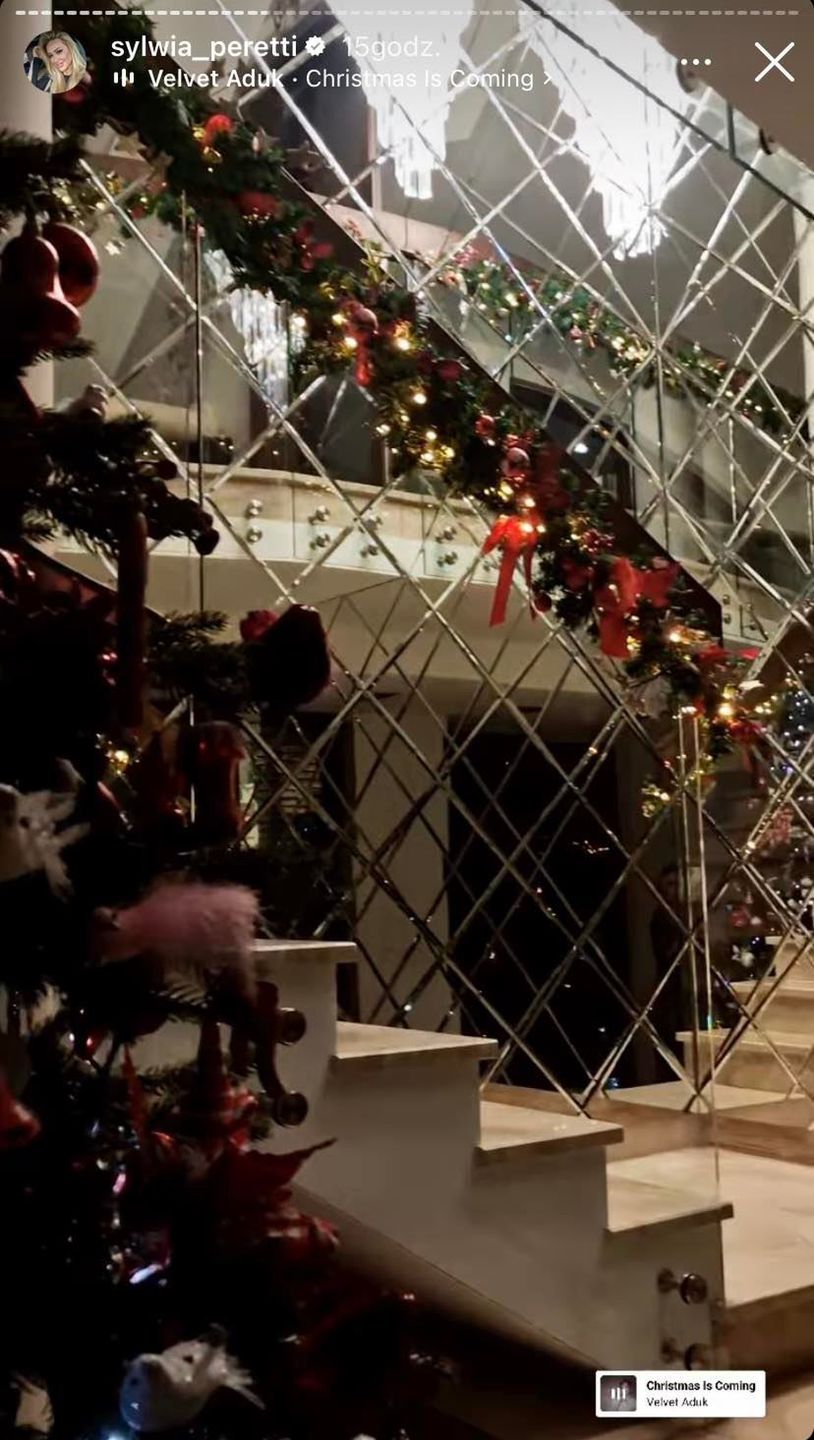 Sylwia Peretti ubrała dom na święta