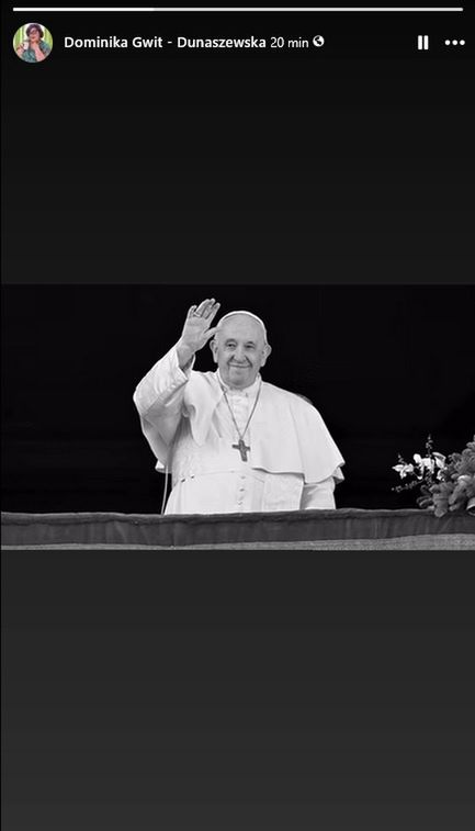 Gwiazdy żegnają papieża Franciszka