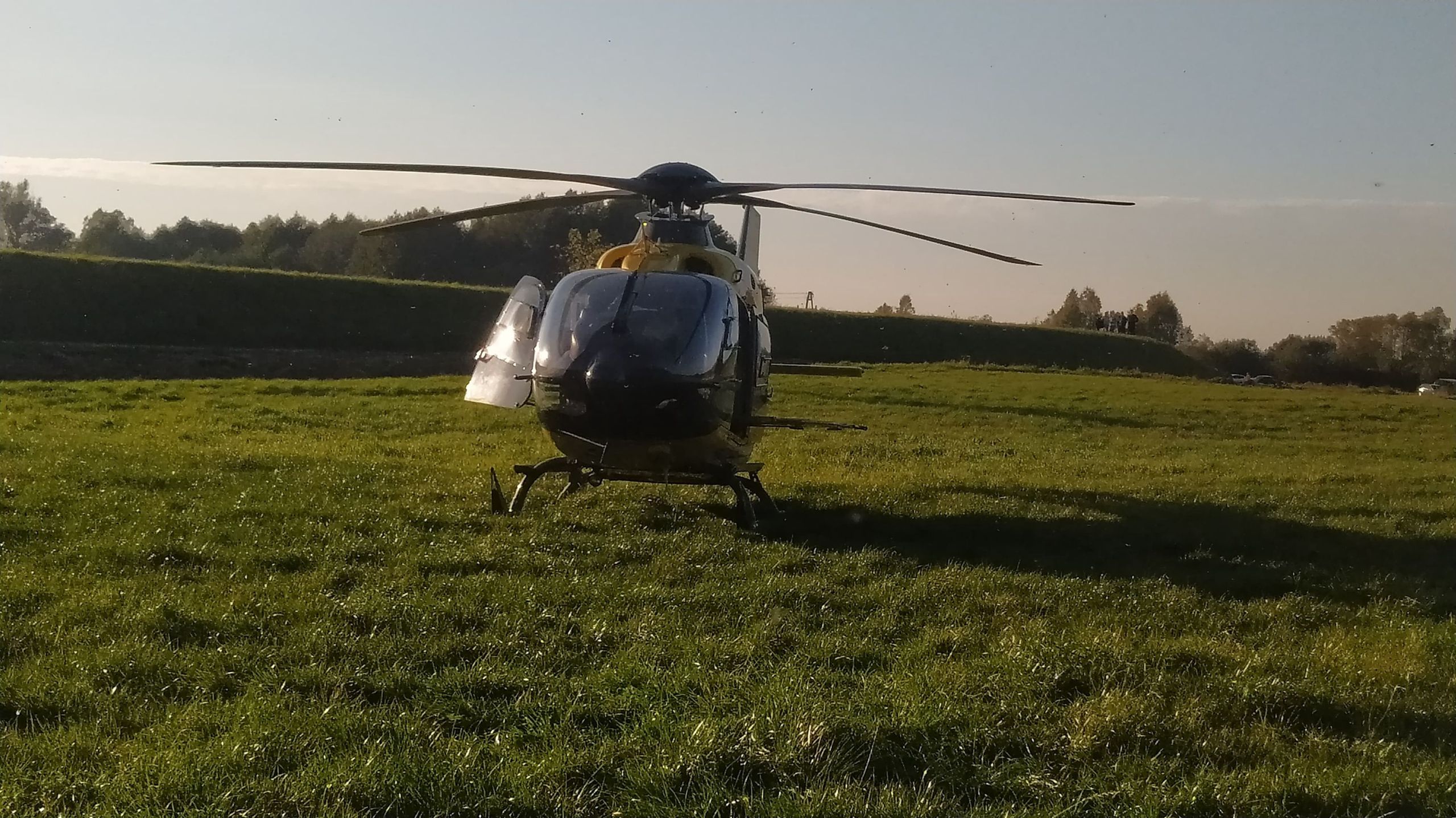 Miejsce wypadku w Lubstówku