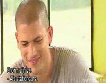 Wentworth Miller - gorący i spocony