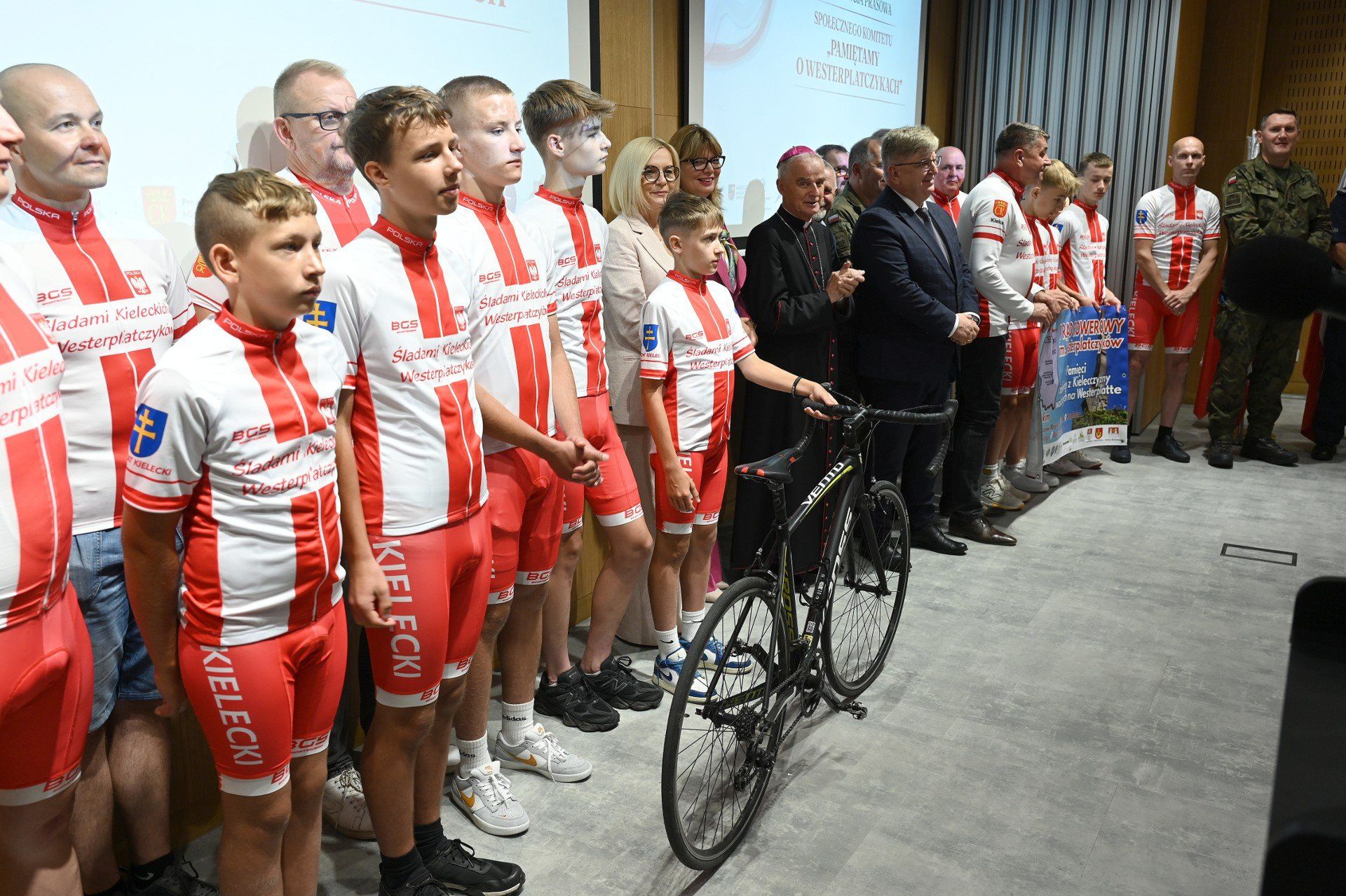 Konferencja zapowiadająca V Rajd rowerowy z Kielc na Westerplatte.
