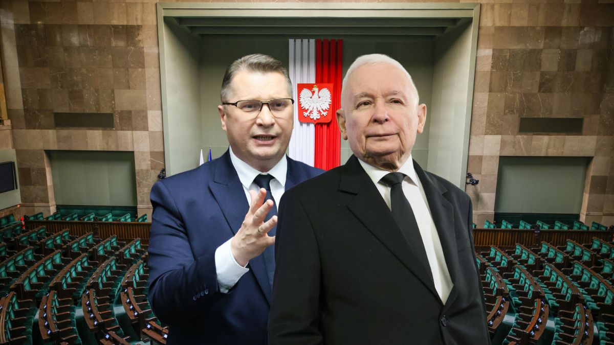 Przemysław Czarnek i Jarosław Kaczyński