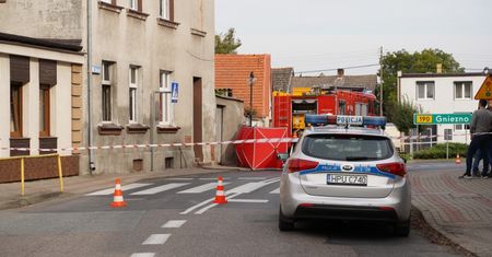 74-letni mężczyzna zginął w pożarze w Margoninie