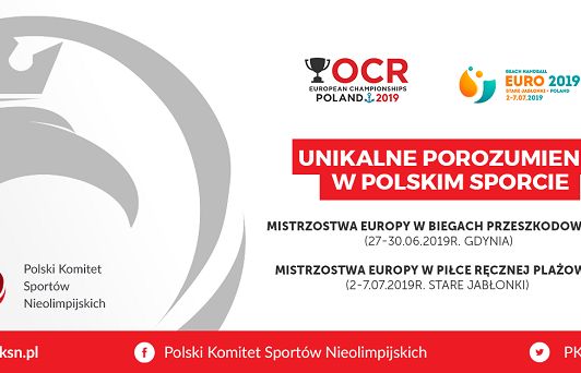 Dwie imprezy sportowe o randze Mistrzostw Europy będą się nawzajem promować