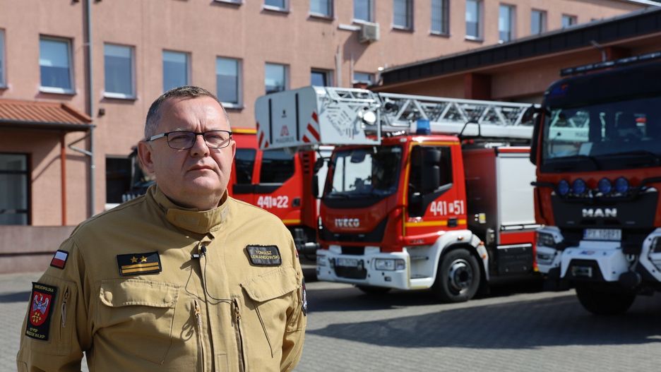 Komendant KP PSP Grodzisk bryg. Tomasz Lewandowski zaprasza mieszkańców do udziału w obchodach Dnia Strażaka