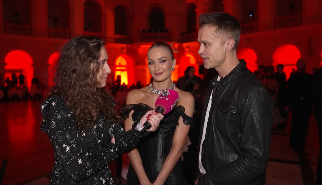 Maciej Zakościelny i Sara Janicka