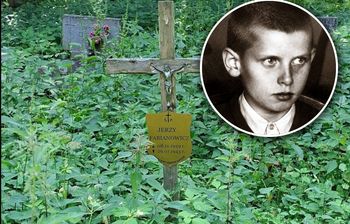 Odnowili grób 13-latka. Zginął straszną śmiercią w czasie wojny