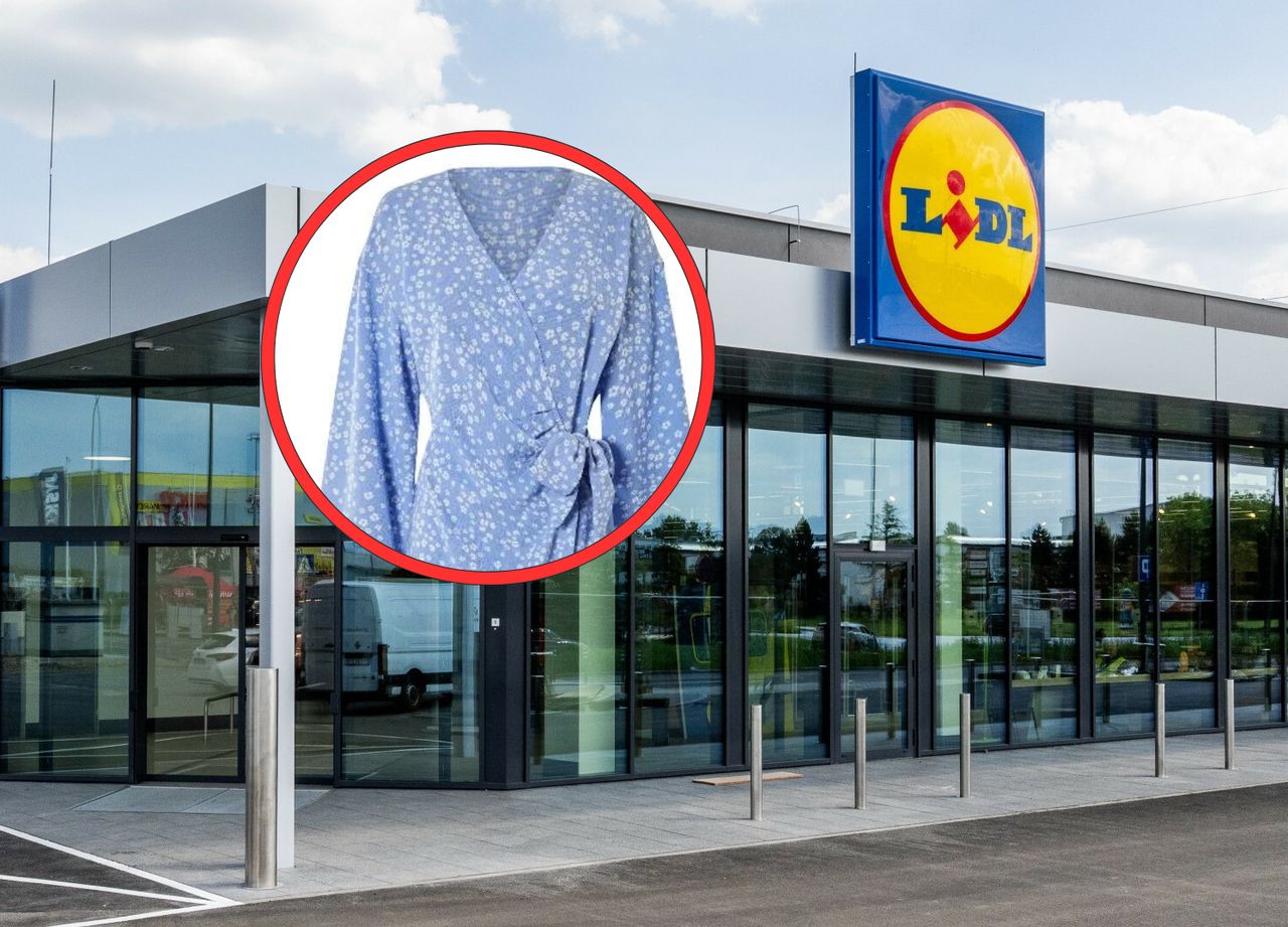 Sukienka z Lidla to hit