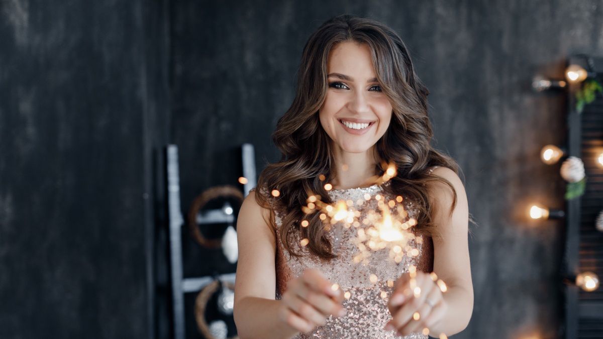 sylwester święta błyszcząca sukienka glamour brokat blask diwa