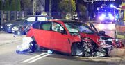 Truskaw: Rozbili się pod domem. Cztery osoby ranne, w tym małe dziecko