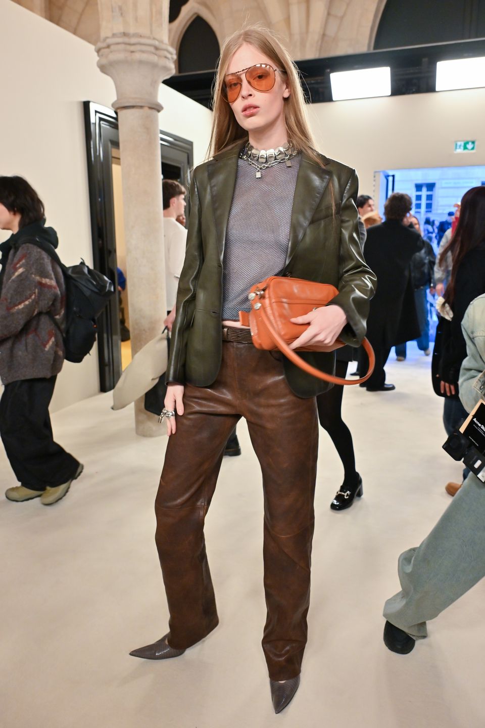 Acne Studios - Front Row - Paris Fashion Week - Womenswear Fall/Winter 2026-2027
PARIS, FRANCE - MARCH 04: (EDITORIAL USE ONLY - For Non-Editorial use please seek approval from Fashion House) Vivian Wilson  attends the Acne Studios Womenswear Fall/Winter 2026-2027 show as part of Paris Fashion Week on March 04, 2026 in Paris, France. (Photo by Dominique Charriau/WireImage)
Dominique Charriau