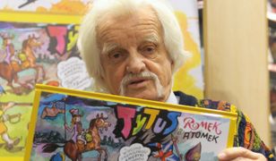 Papcio Chmiel narysował jeszcze jeden komiks. Mamy jego fragment