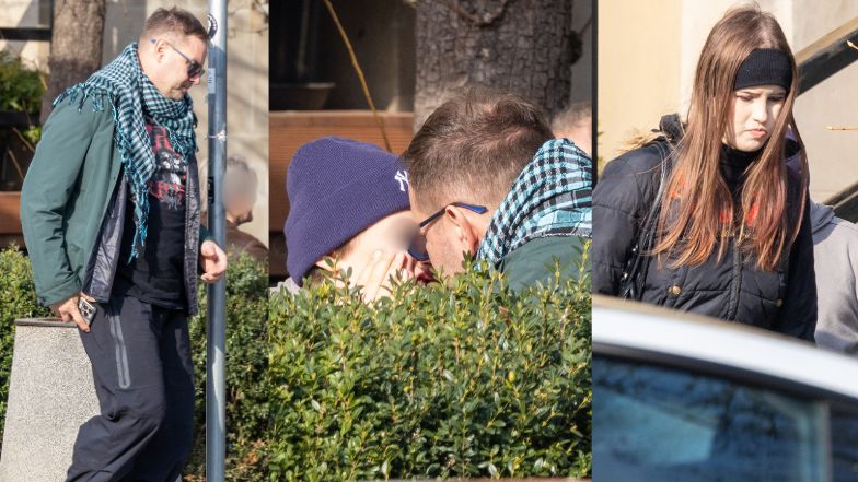 Tomasz Karolak spędza czas z dziećmi w restauracji