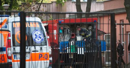 Warszawski szpital zakaźny prowizorycznie przygotowany na ebolę