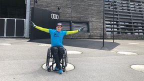 98 proc. życia w ruchu spędza na wózku. Były skoczek narciarski nie poddaje się
