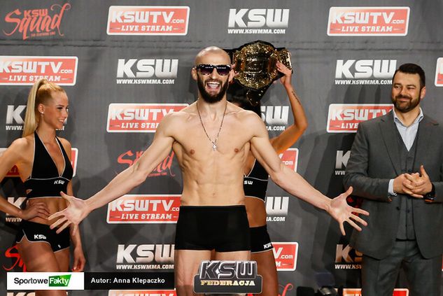 Artur Sowiński jest mistrzem KSW od listopada 2015 roku