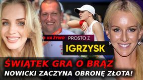 "Prosto z Igrzysk". Świątek gra o brąz. Nowicki zaczyna obronę złota