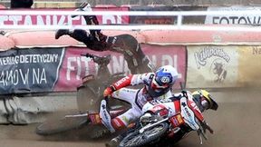 Upadek w meczu Aforti Start Gniezno - Celfast Wilki Krosno (galeria)