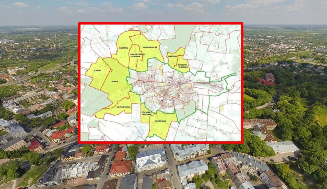 Chełm chce być znacznie większy. Miasto pyta mieszkańców o zdanie na temat zmiany granic