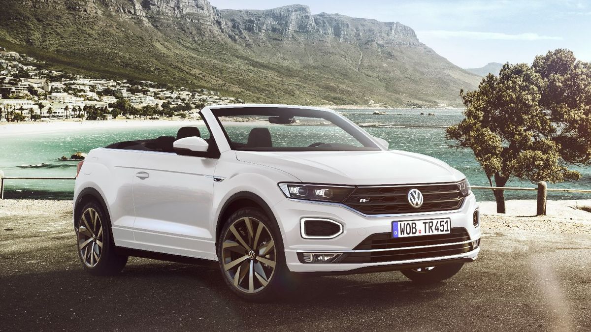 Jak na małego crossovera bez dachu, T-Roc prezentuje się zaskakująco dobrze.