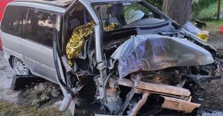 Wypadek pod Malborkiem. Dwóch mężczyzn zginęło na miejscu
