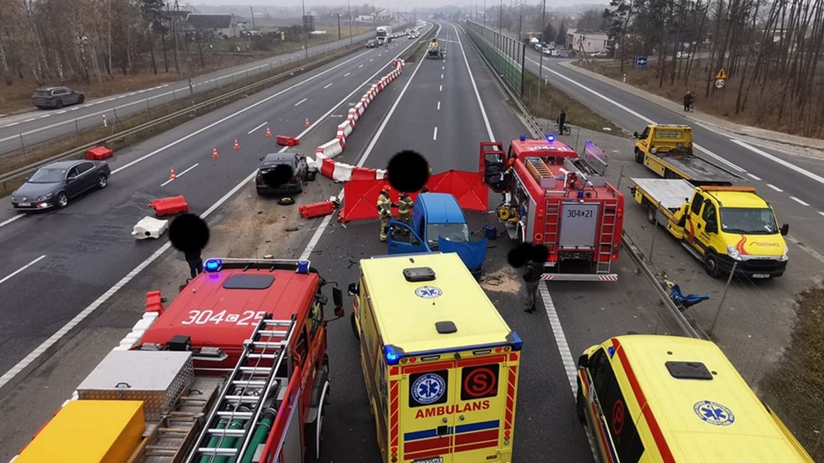 Jeden z uczestników wypadku nie przeżył go