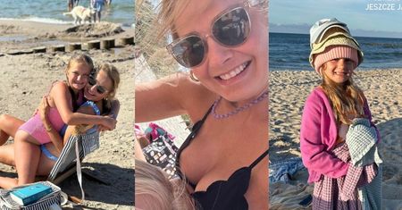 Małgorzata Socha chwali się urlopem w Chałupach. Fani dostrzegli podobieństwo matki i córki: "Jak dwie krople wody" (ZDJĘCIA)