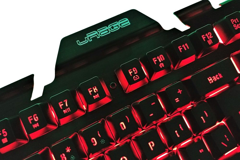 uRage Cyberboard – test membranowej klawiatury z podświetleniem RGB 5