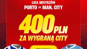 Superbet: 400 zł bonusu za wygraną Manchesteru City z Porto | kod BETWP