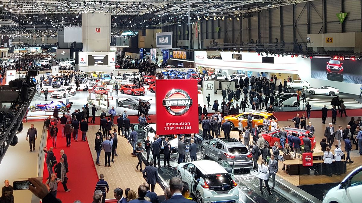 Salon samochodowy w Genewie